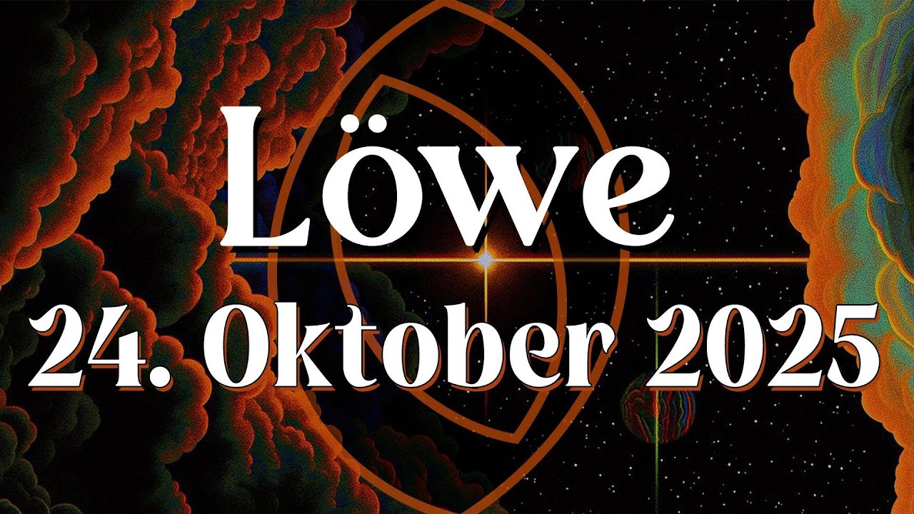 UNMITTELBARE GEFAHR, MACH DICH BEREIT! ⚠️ L&Ouml;WE ♌ HEUTE, 24. OKTOBER 2025