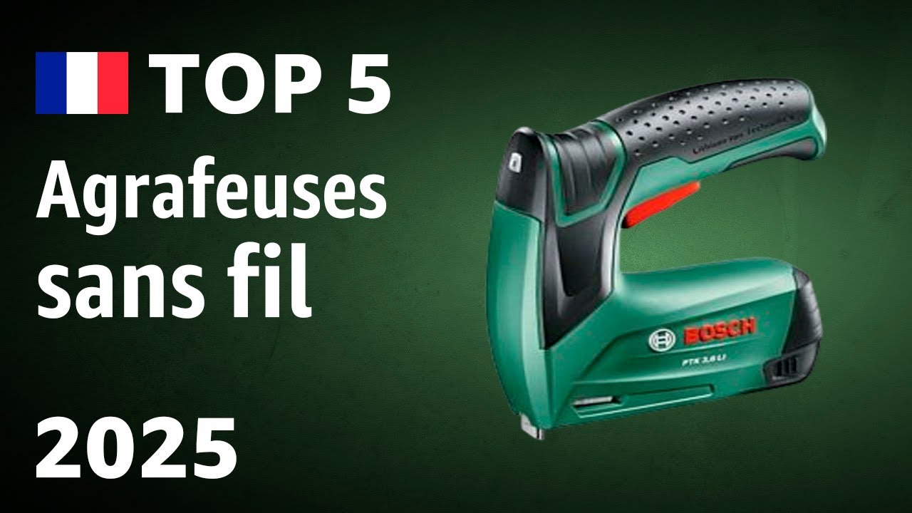 TOP—5. Meilleures agrafeuses sans fil. Test & Comparaison 2025