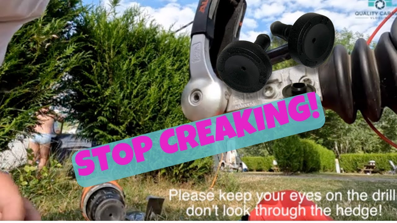 Replace Caravan Friction Pads CREAKING AL-KO  Hitch.
