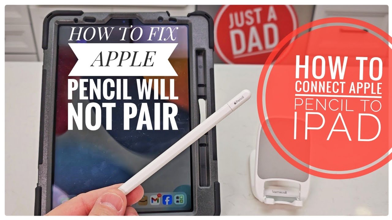How To Fix Apple Pencil USB-C Will Not Pair / Connect to iPad Air