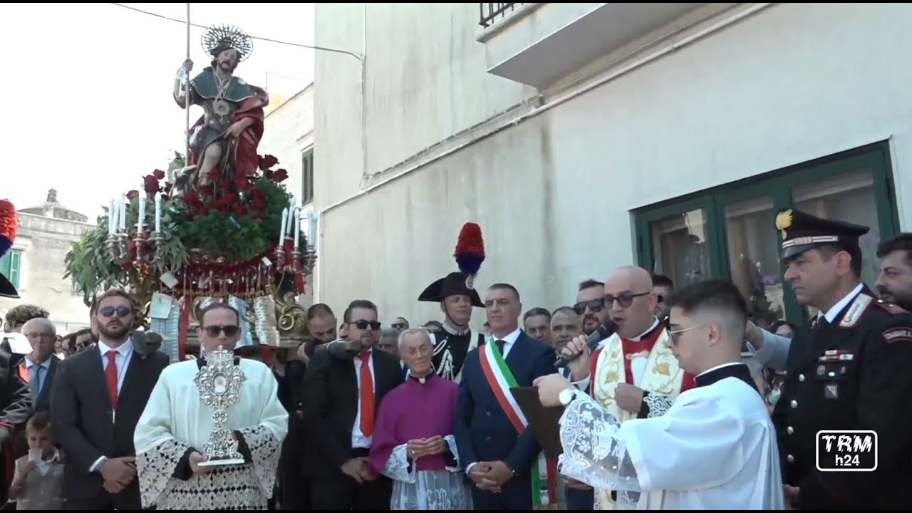 San Rocco a Montescaglioso, la benedizione dei campi