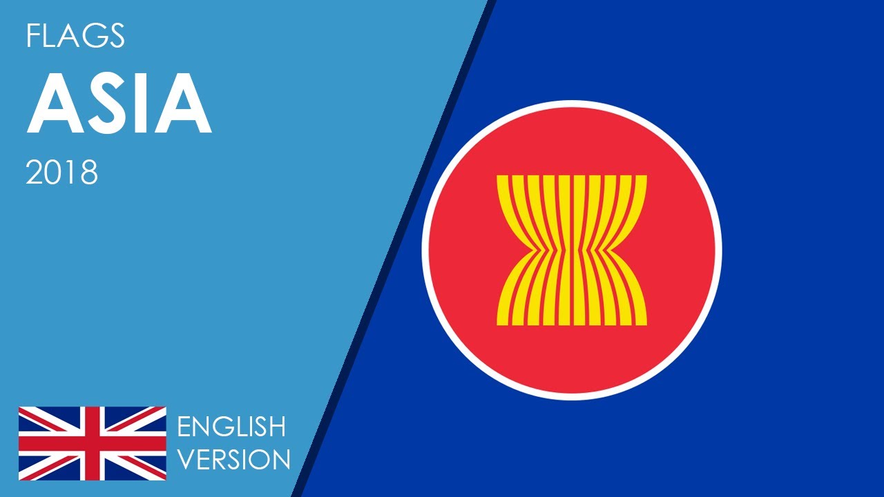 Flags of Asia 2018