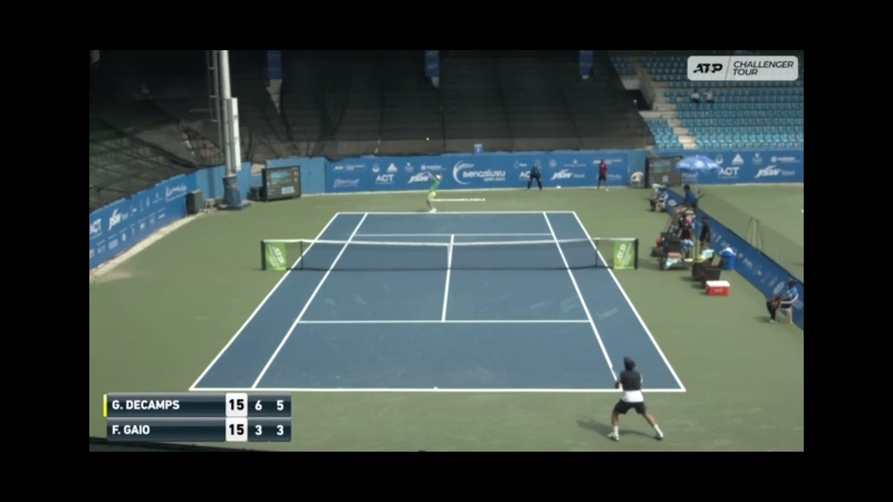 Gabriel Decamps v Federico Gaio Bengaluru Challenger 2022