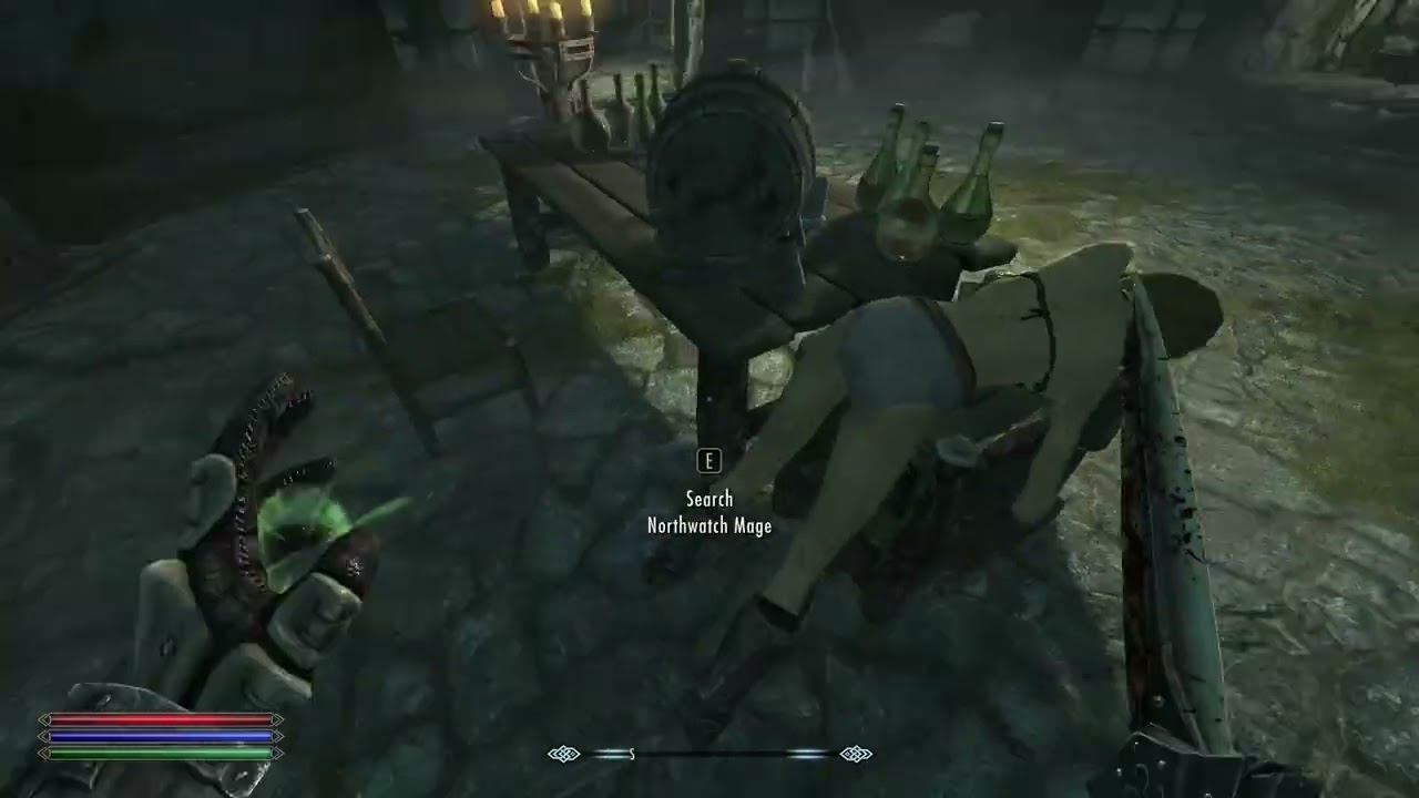 Skyrim Special Edition Modded Gameplay (113)