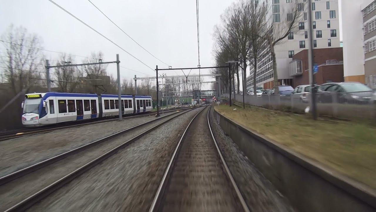 Zoetermeer Javalaan - Den Haag Beatrixkwartier | HTM RandstadRail 4 | Alstom RegioCitadis 4046