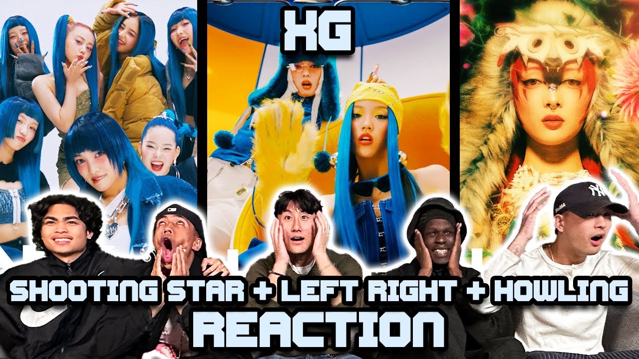 OUR FIRST TIME WATCHING XG! | Shooting Star + Left Right + Howling