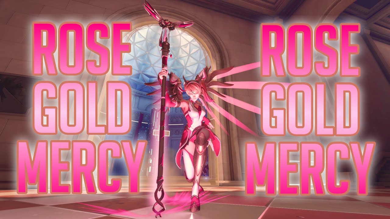 Rose Gold Mercy is Here!: Mercy Gameplay - Overwatch 2