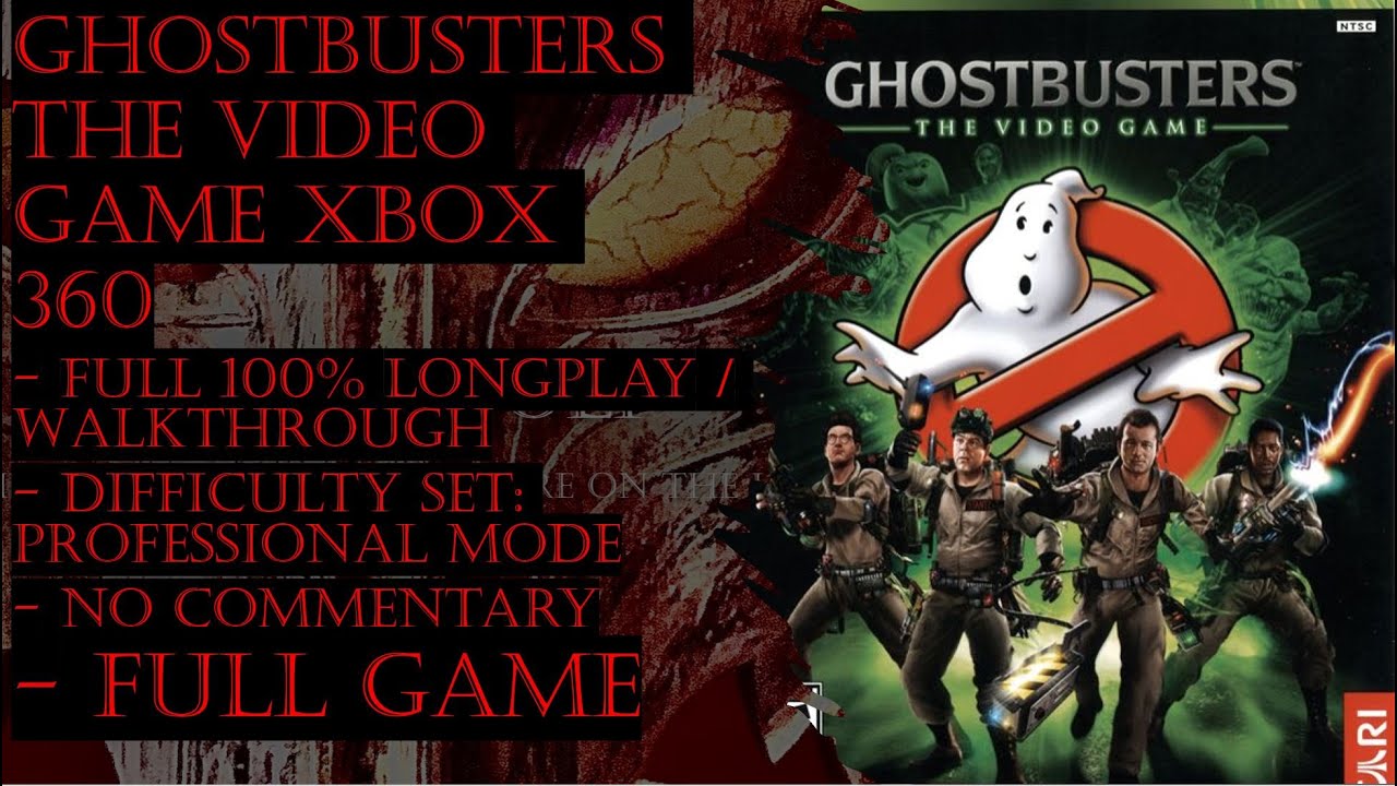 Ghostbuster The Video Game Xbox 360 (Professional) Full Game 100% Walkthrough (No Commentary)