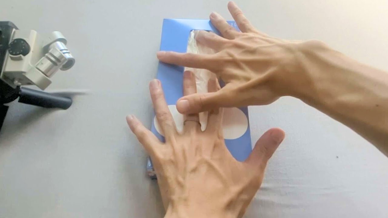 The dog is playing beside me, but I play with the tissue box and my hands.ASMR