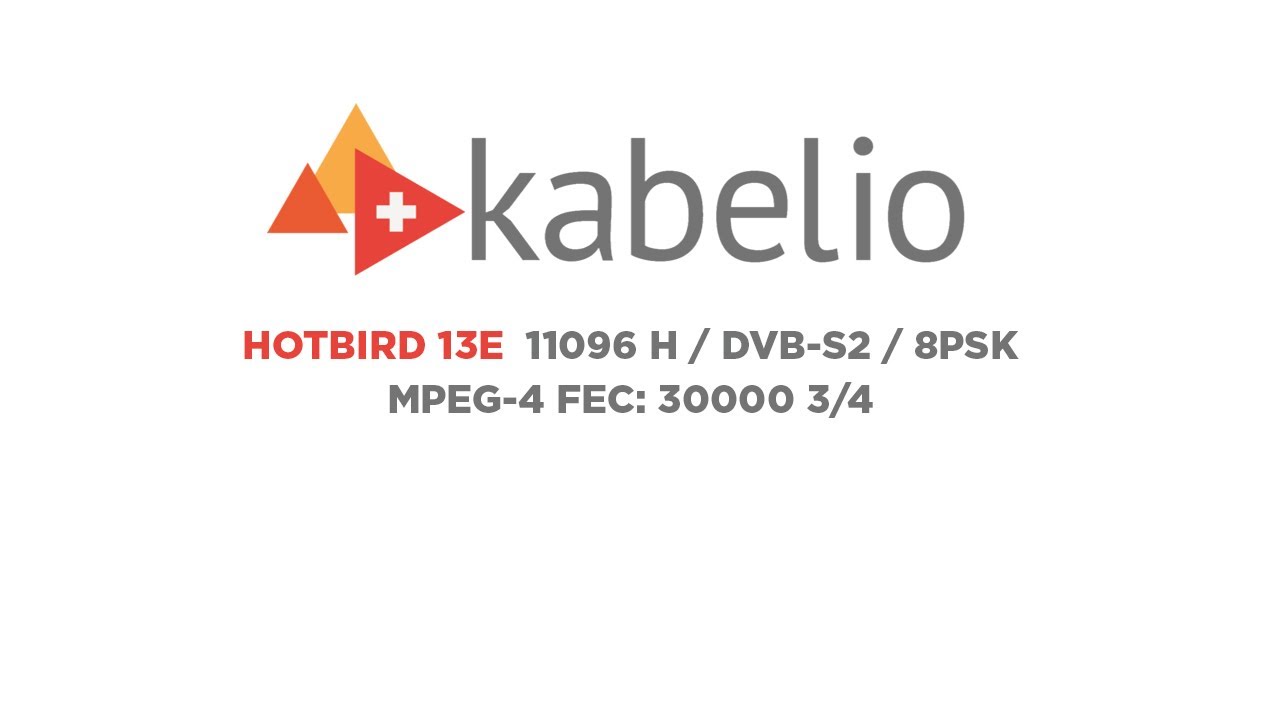 Kabelio AG / HOTBIRD 13E package FTA channels zapping