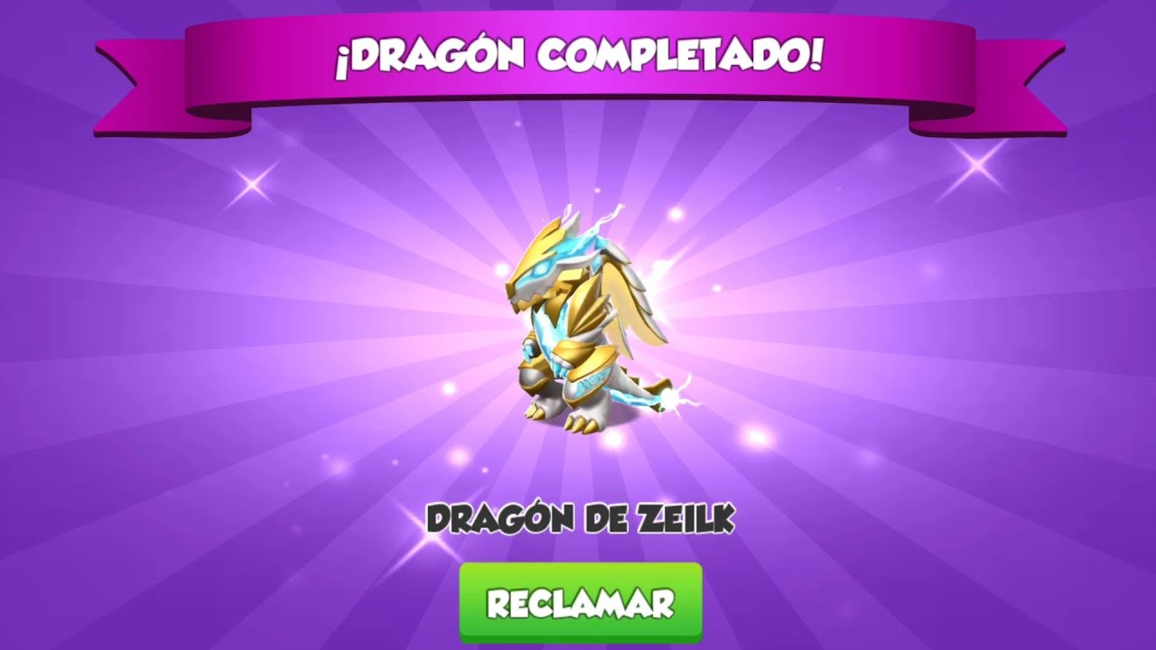 Drag&oacute;n de Zeilk obtenido | Dragon Mania Legends