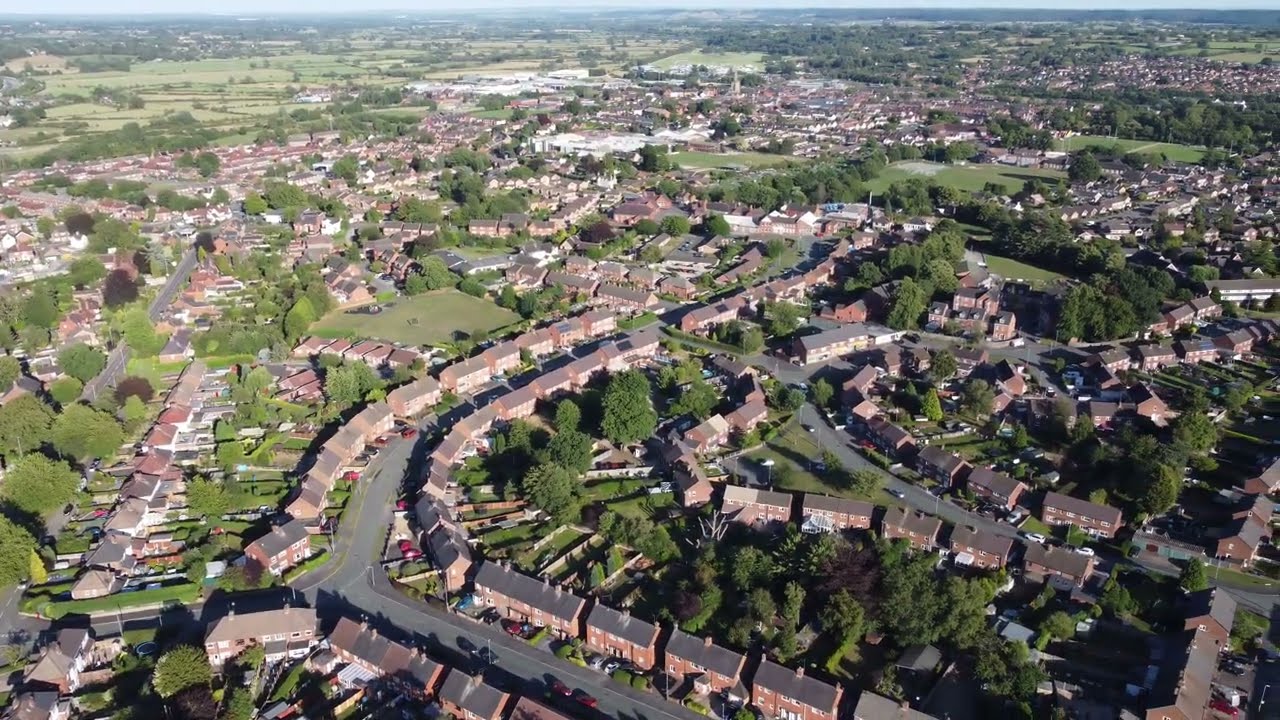 UTTOXETER - FROM ABOVE Part 2A - DJI Mini 2 Drone