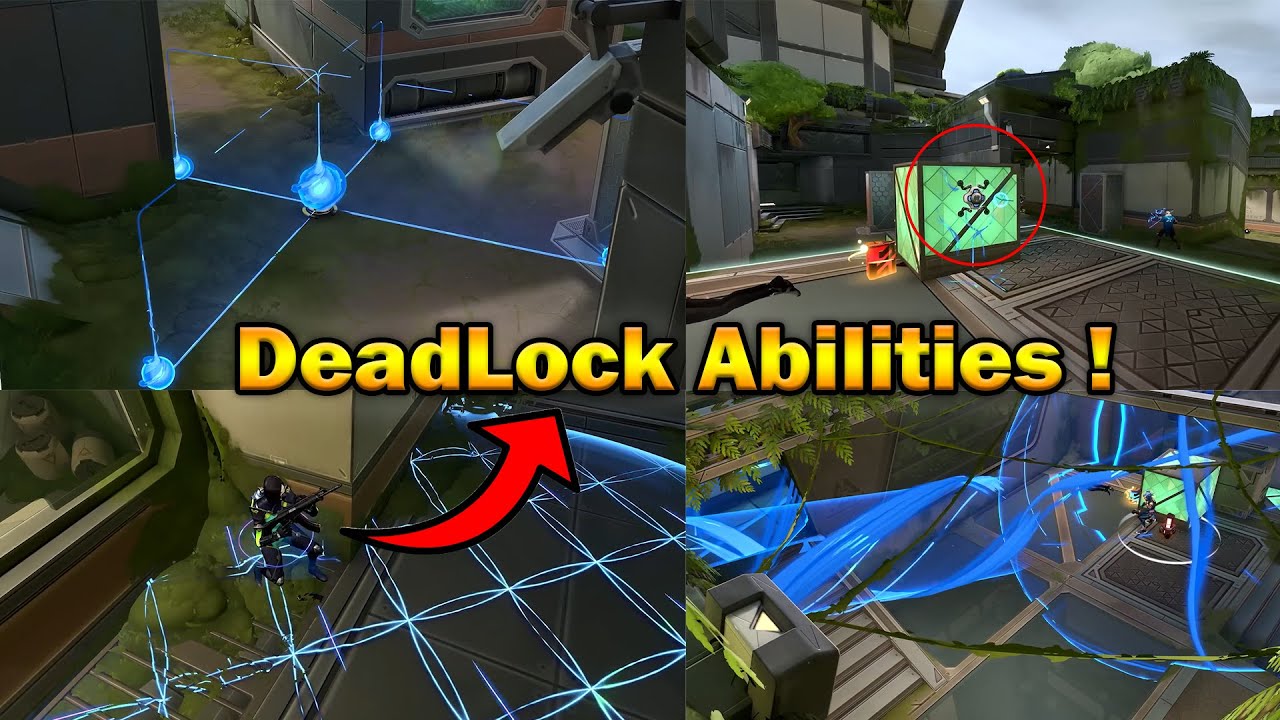 *NEW* Agent DEADLOCK Abilities +Ultimate Explained - Valorant 2023