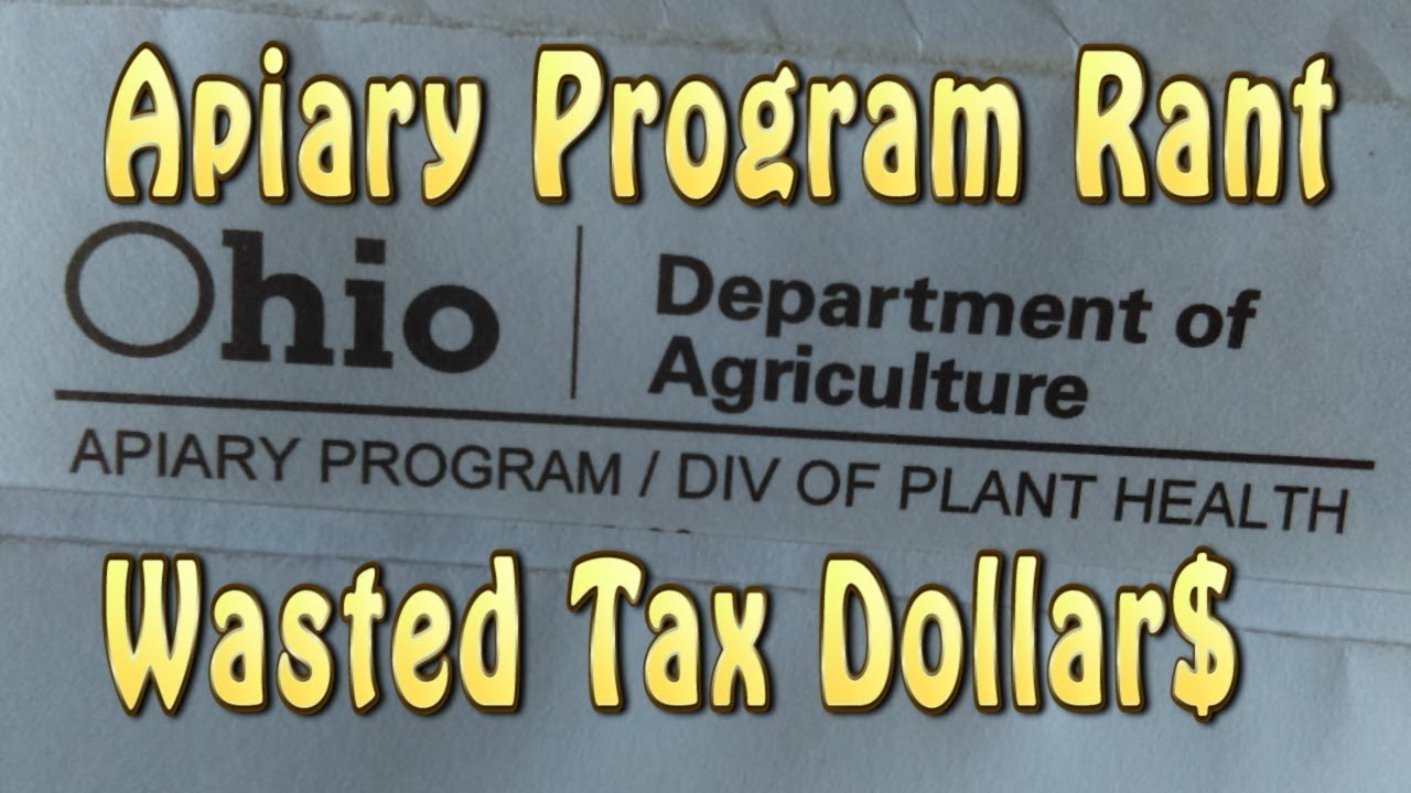 State Apiary Program Holds Me Up / Law requires Bee Yard Registry