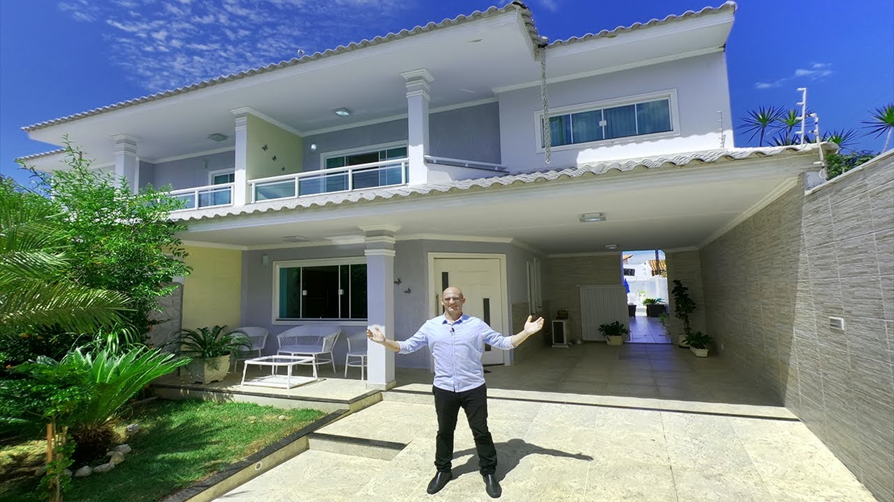 TOUR CASA MARAVILHOSA COM 4 QUARTOS | ARARUAMA RJ - REGIÃO DOS LAGOS