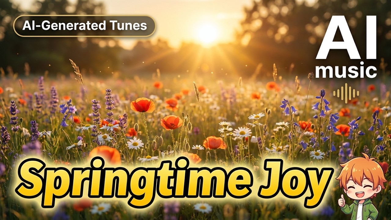 Springtime Joy【音楽生成AIで作ってみた】＃1979 #Country