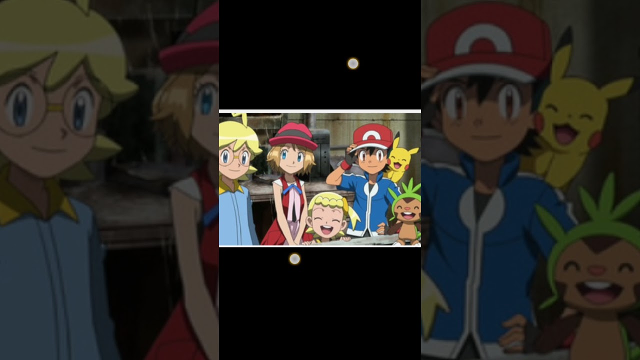 Ash Kalos Pokemon Team and Kalos Friends......