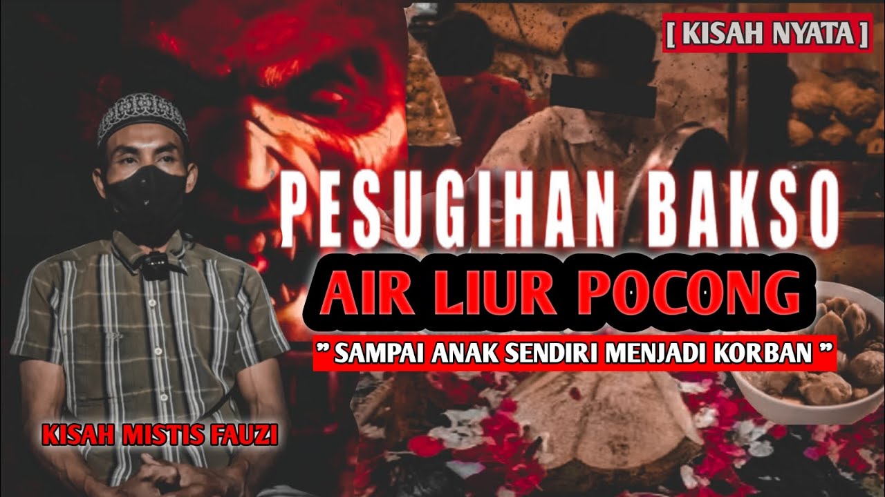 WARUNG BAKSO INI GAK PERNAH SEPI PENGUNJUNG TERNYATA KUAH NYA DI LUDAHI POCONG!!