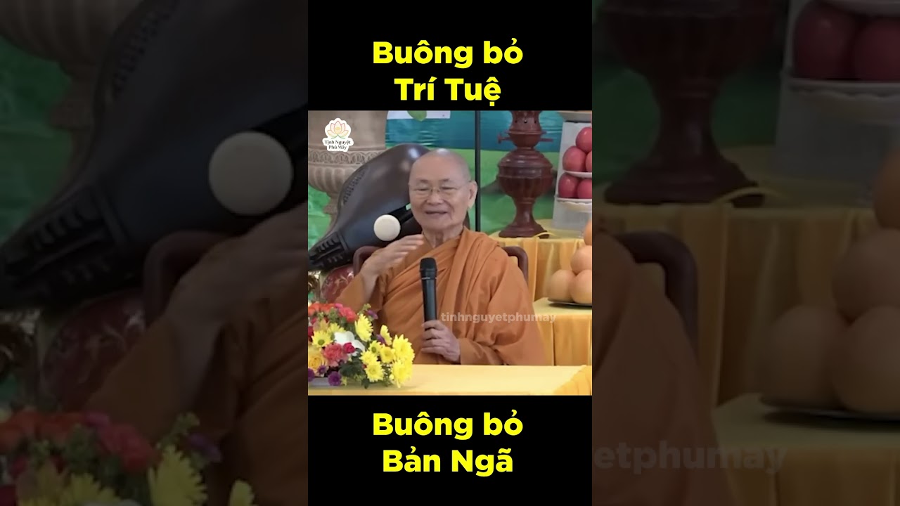 BUÔNG BỎ -  khác với - BUÔNG XẢ #phatphap #adidaphat #loiphatday #vienminh