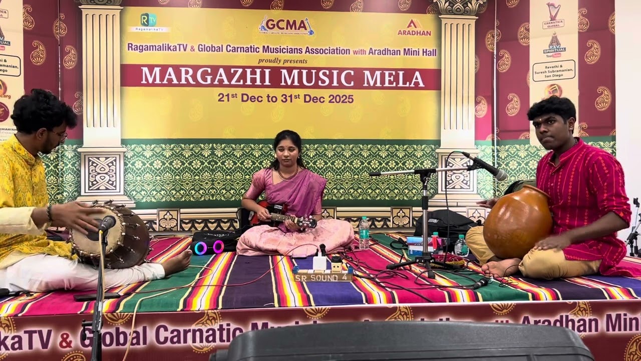 Mandolin Nidhi Hariharan- Muthai tharu - Shanmukhapriya 