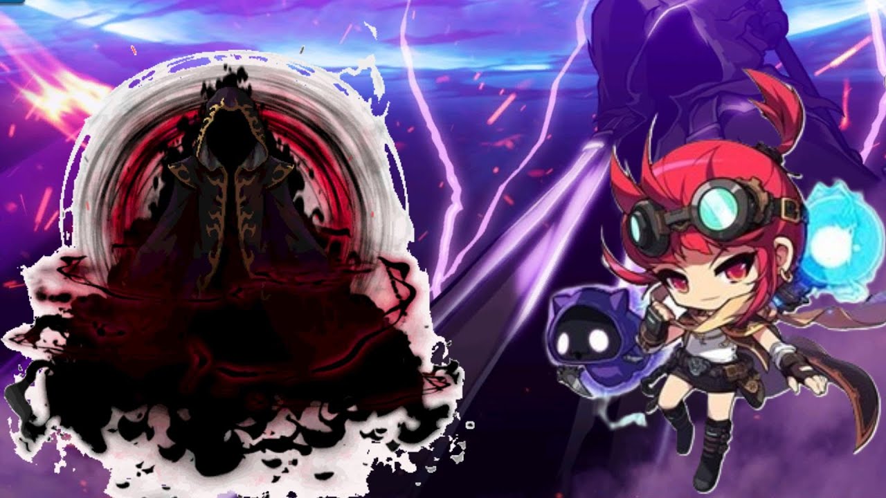 【新楓之谷】困難黑魔法師 1.4E煉獄巫師 無課無天上