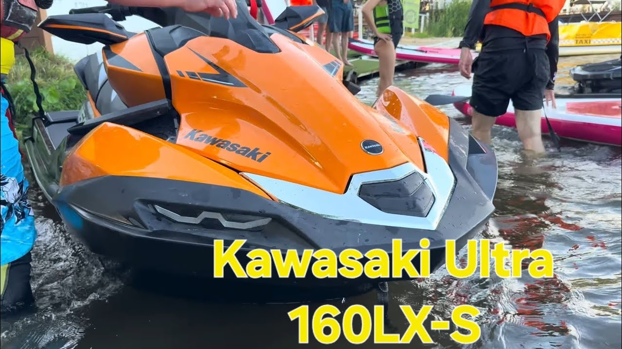 Testujemy Skuter wodny Kawasaki ULTRA 160LX-S JETSKI 160 LX demo Days nad Jeziorem Zegrzyńskim jet