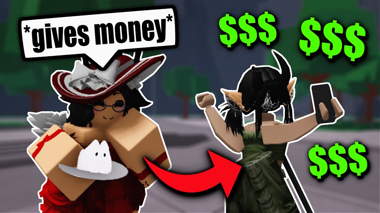I paid an E-GIRL to play The Strongest Battlegrounds with me.