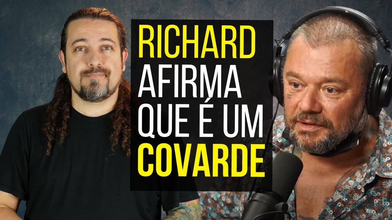 Richard Rasmussen afirma que é um covarde por comer carne da forma que come