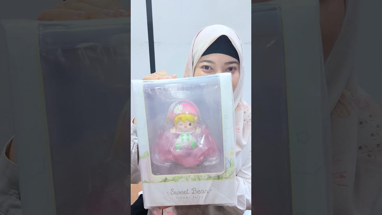 Cute Unboxing Pop Mart Pop Bean Flower Fairy 🧚🏻‍♀️ Bisa jadi lampu tidur nih ✨ 
