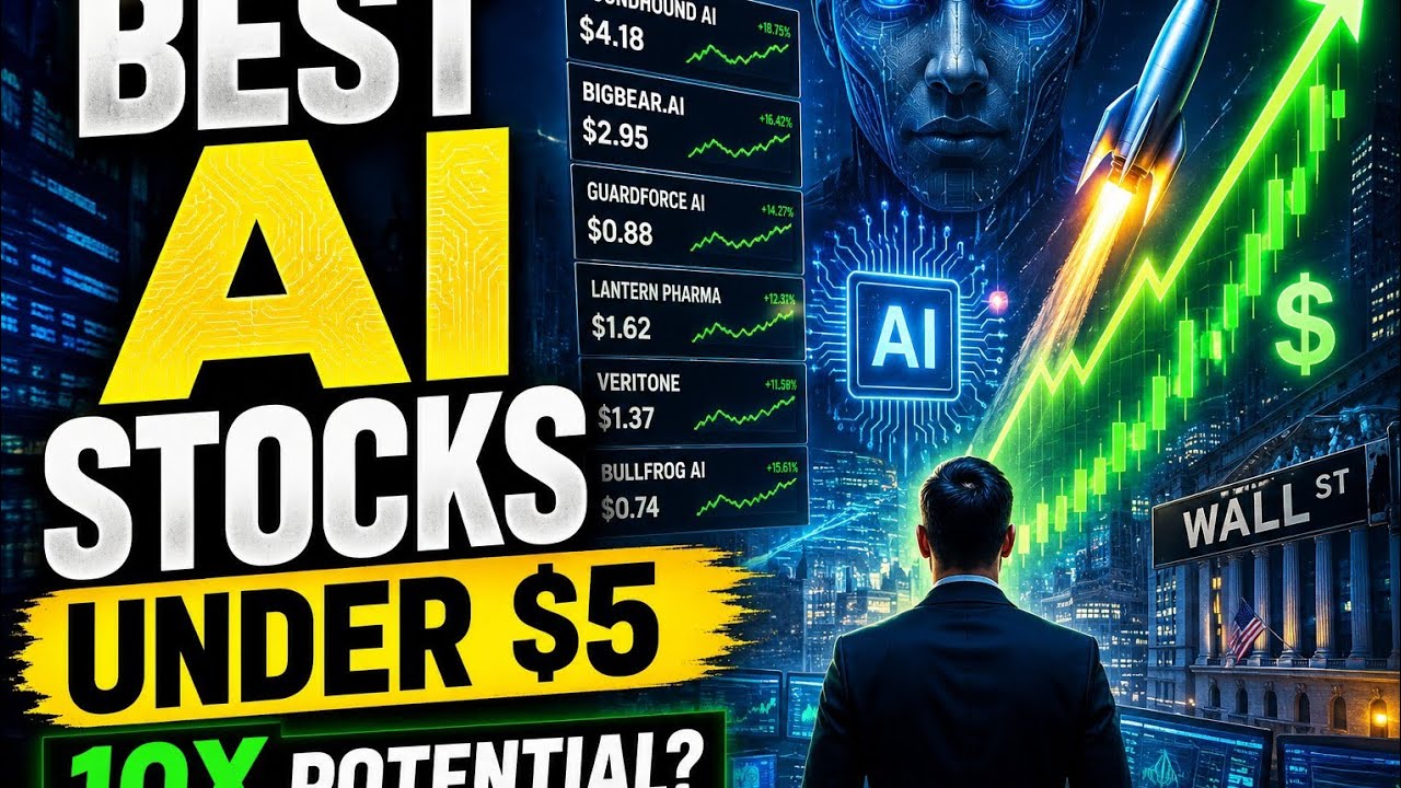 Best AI Penny Stocks Under $5 to Buy Now 🚀 | Top Small Cap AI Stocks With 10X Potential in 2026