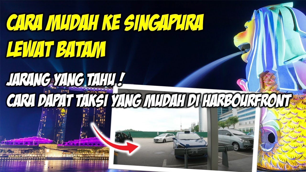 (Bag. 2) Cara pergi ke Singapura lewat pelabuhan ferry Batam Center 2023