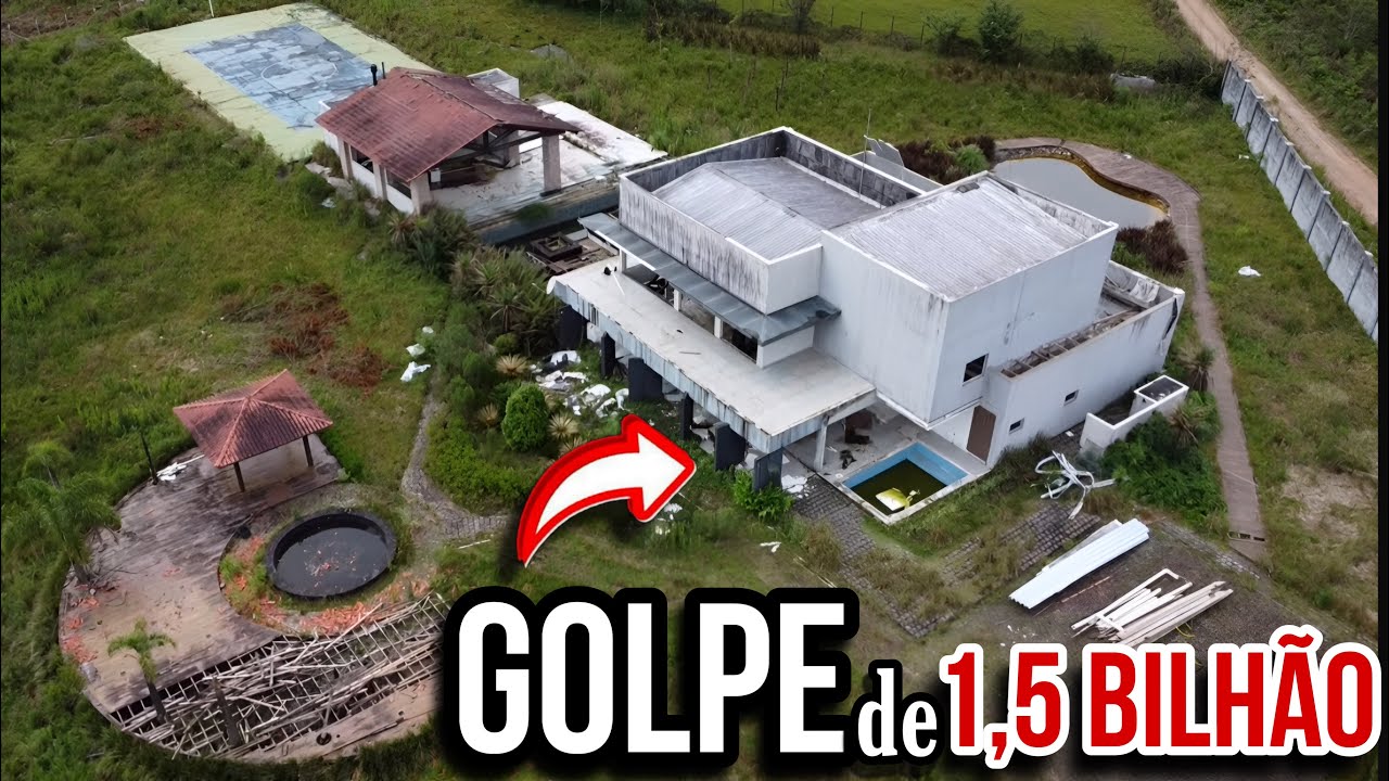 MANSÃO ABANDONADA do REI do BITCOIN