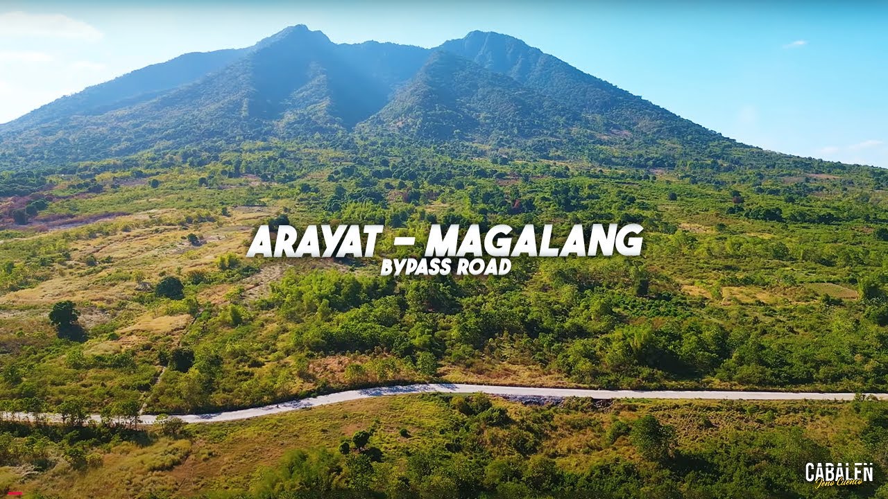 ANG BAGONG KALSADA NA MAGDUDUGTONG SA BAYAN NG ARAYAT AT MAGALANG SA PAMPANGA