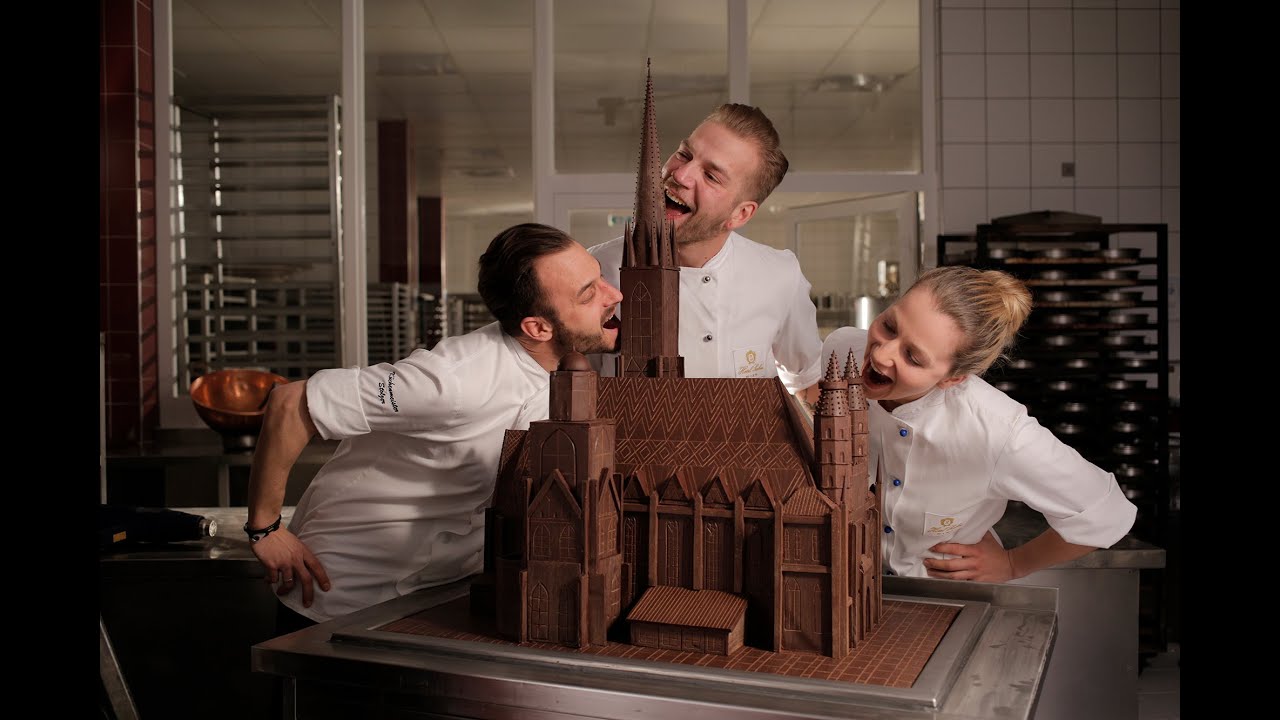 Two Landmarks of Vienna: Original Sacher-Torte and St. Stephen's Cathedral