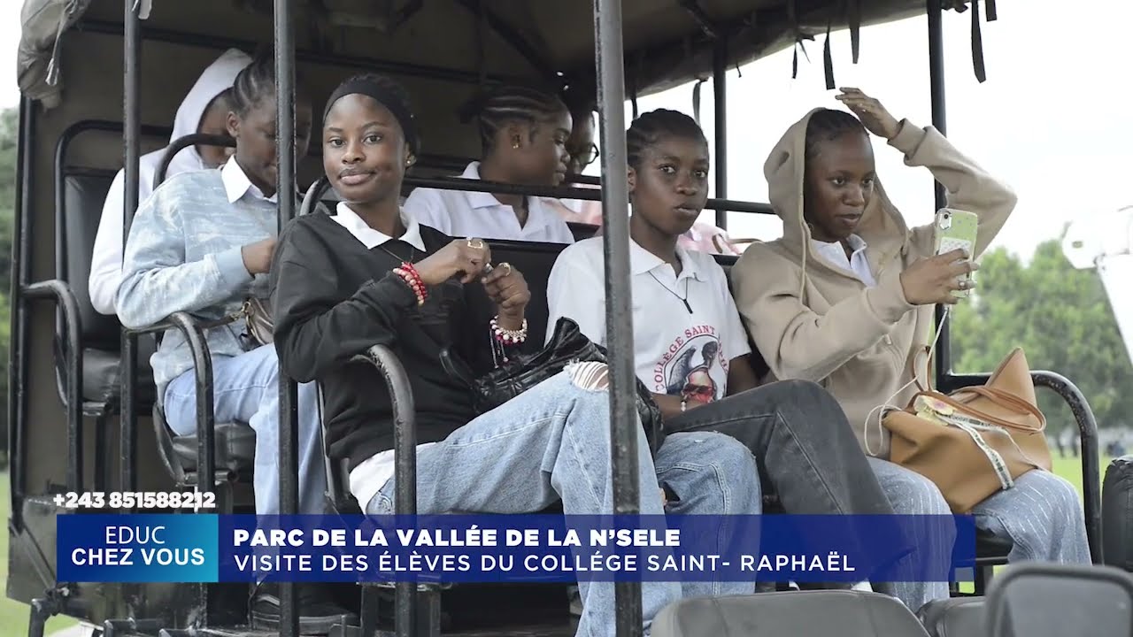 PARC DE LA VALLÉE DE LA N'SELE || VISITE DES ÉLÈVES DU COLLÈGE SAINT RAPHAËL || EDUC CHEZ VOUS