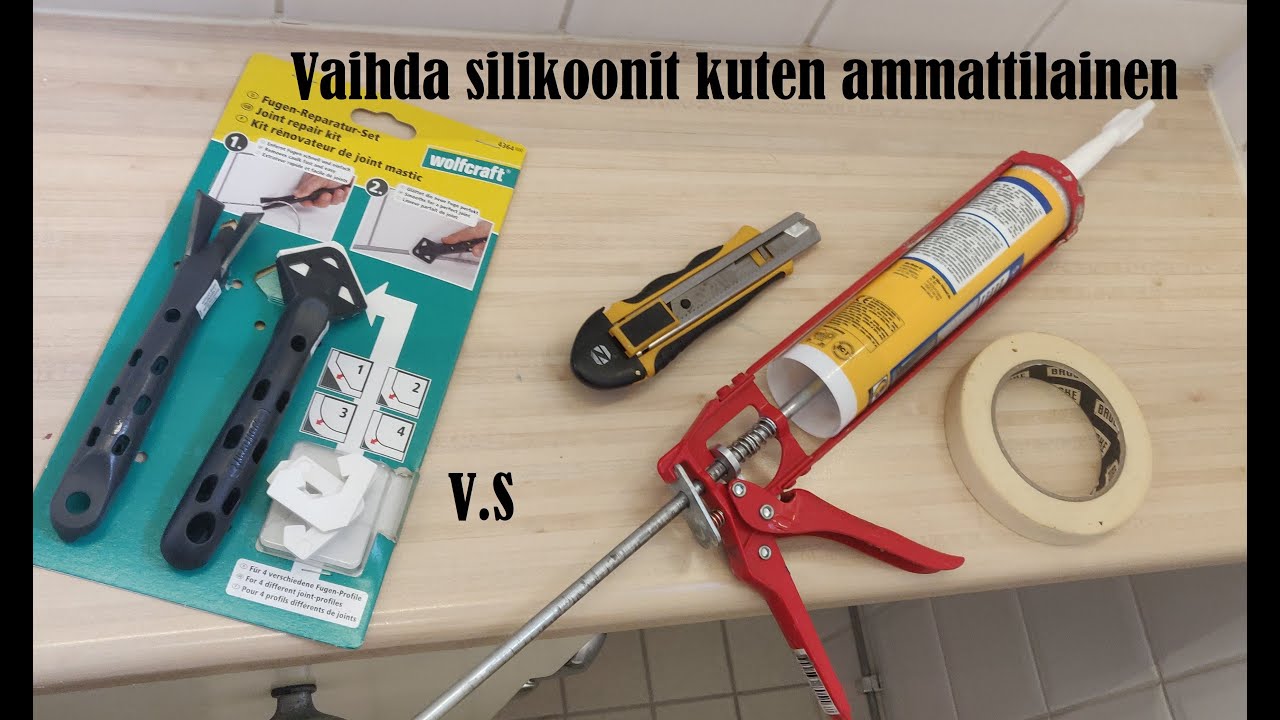 Tee silikoni saumat kuten ammatilainen!