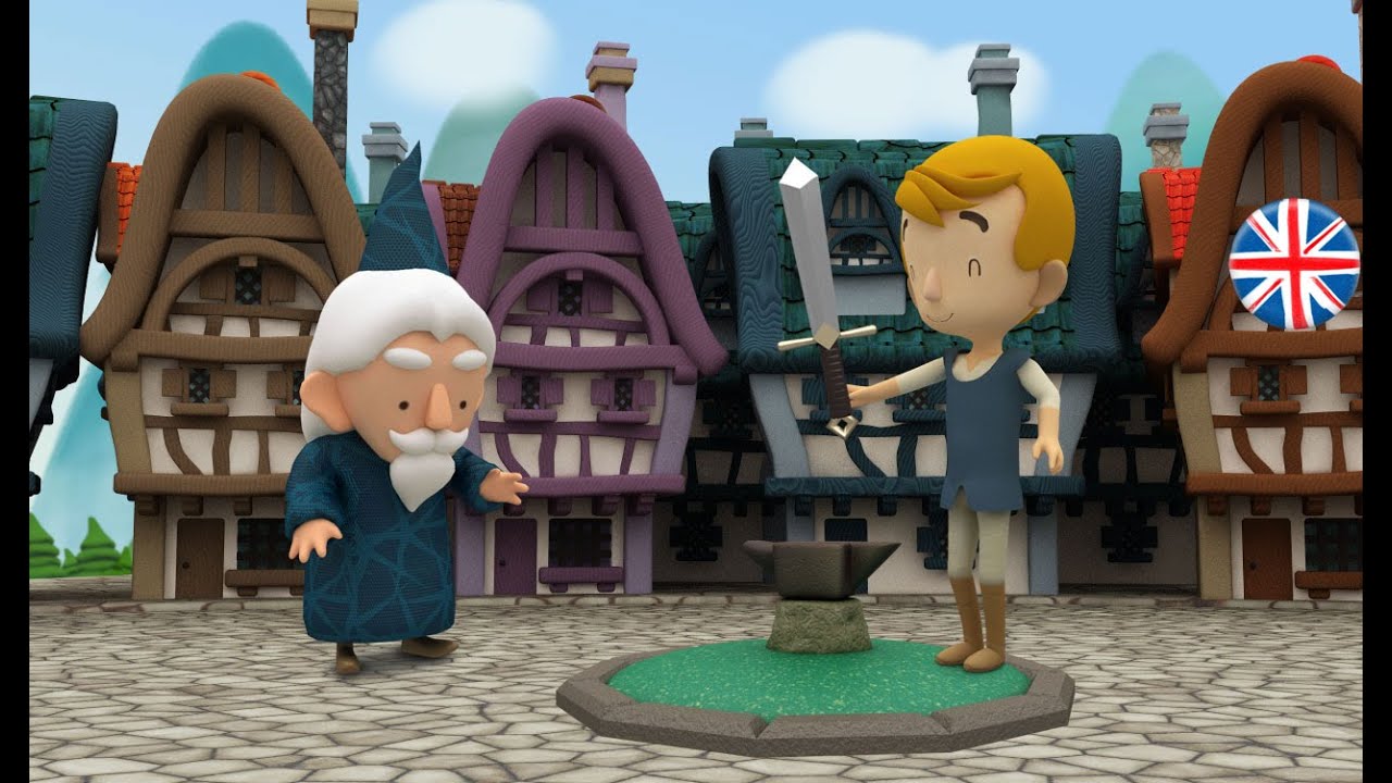 MERLIN THE MAGICIAN: English fairy tale for kids