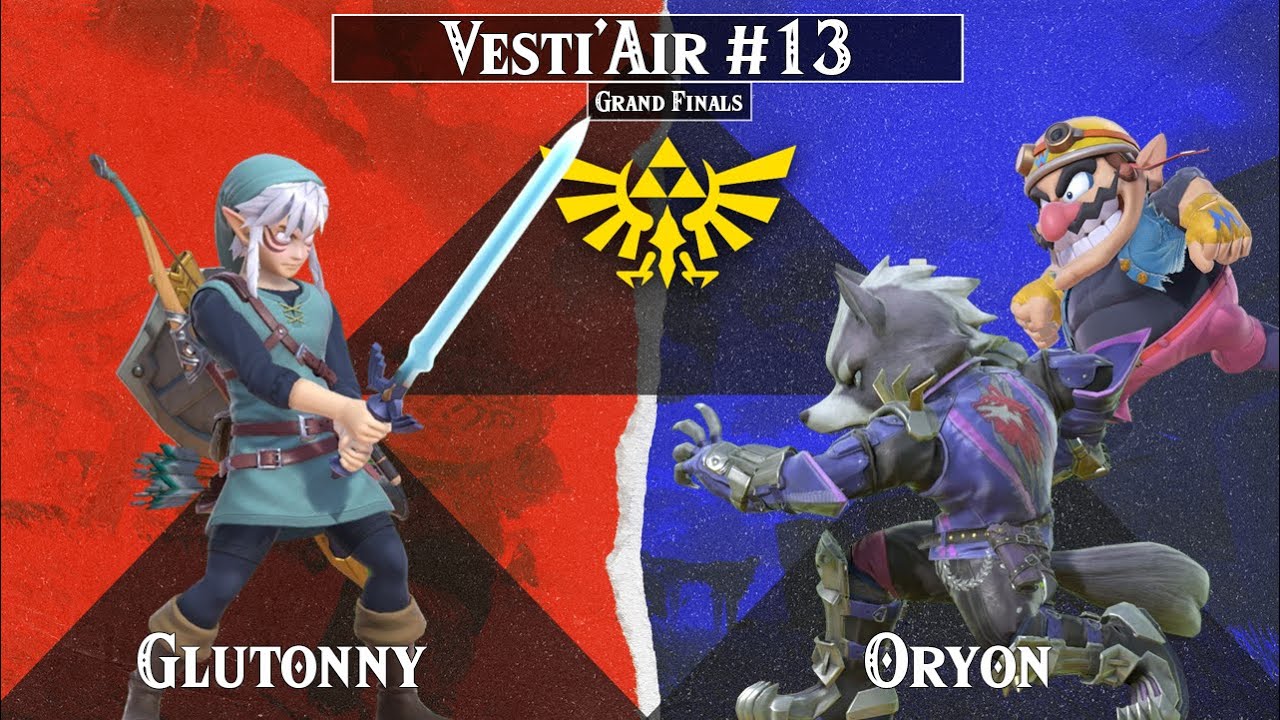 VESTI'AIR #13 | Glutonny (Link) Vs. Oryon (Wolf, Wario) - Grand Finals