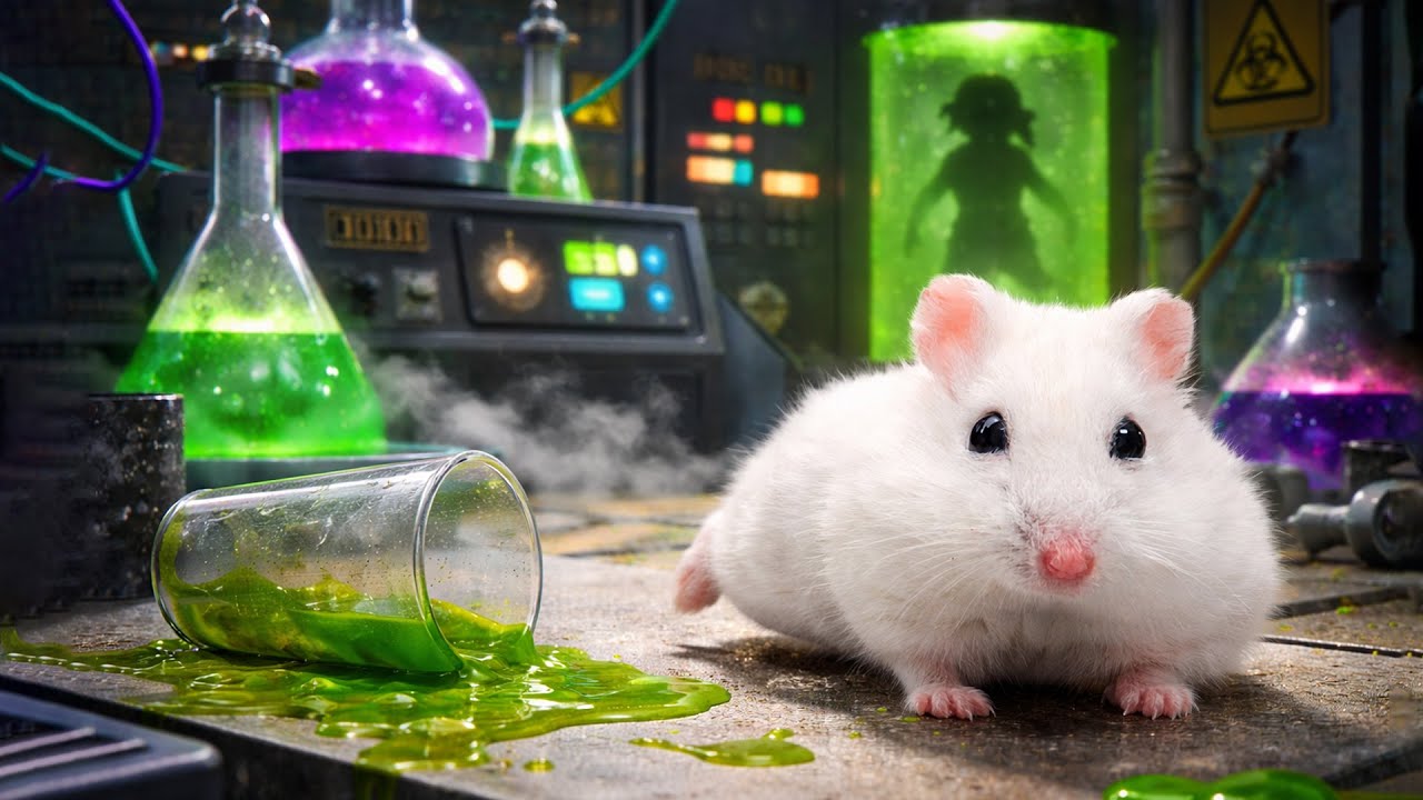 Can This Hamster Survive the Ultimate Maze Test Full of Traps and Rewards?