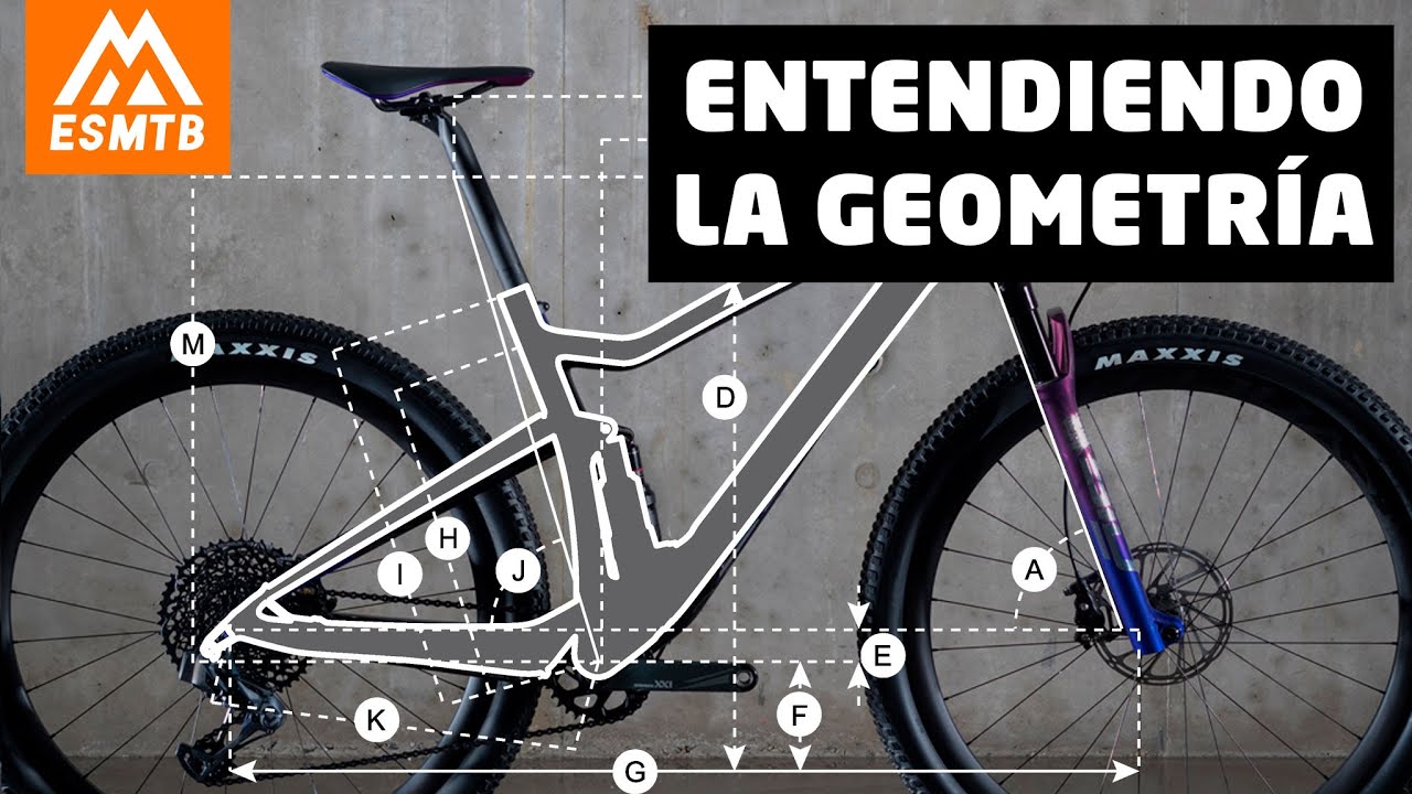 Entendiendo la geometría de una mountain bike