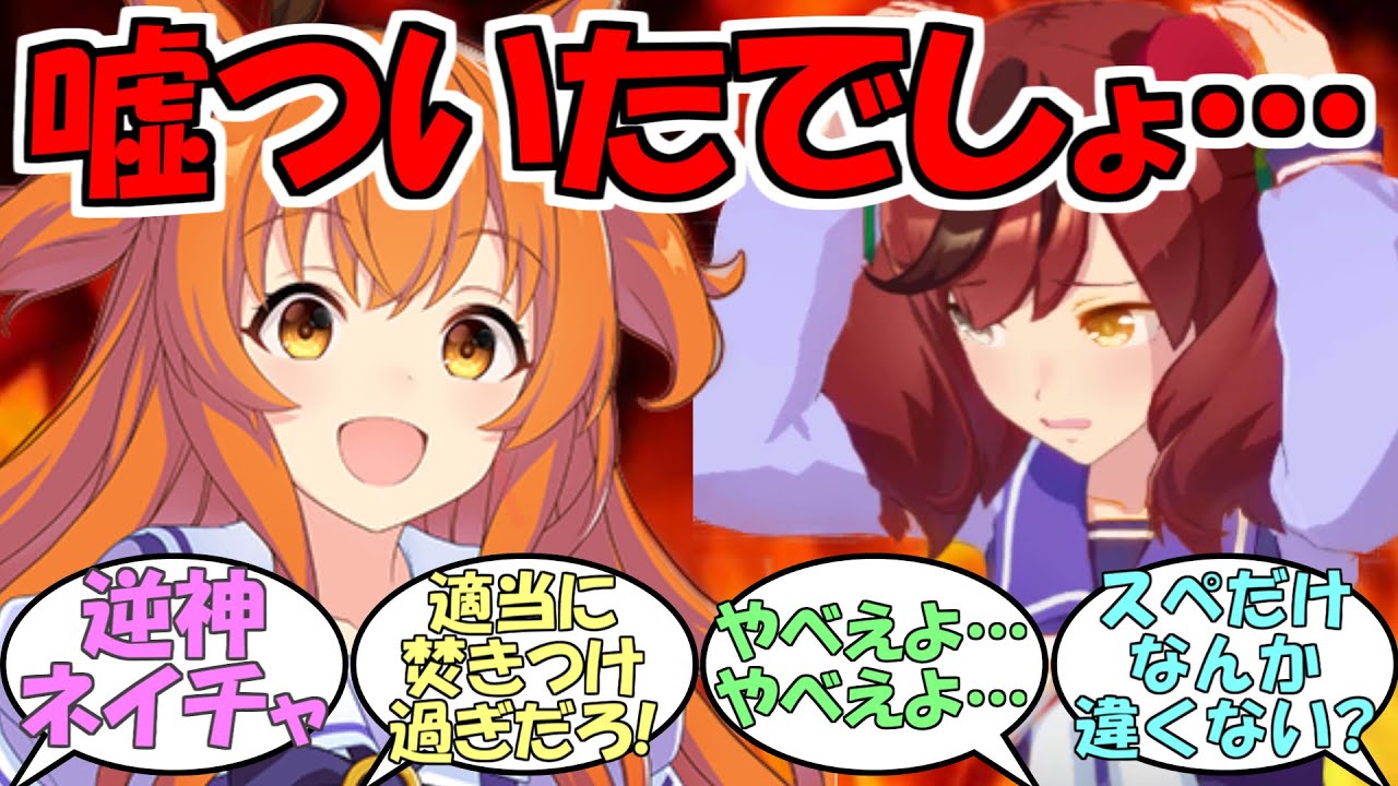 『ネイチャちゃん…嘘ついたでしょ…』に対するみんなの反応【ウマ娘プリティーダービー】