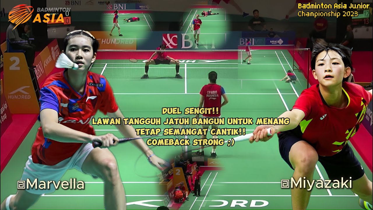 Chiara Marvella Handoyo (INA) vs Tomoka Miyazaki (JPN) - WS U19 - R32 | BAJC 2023