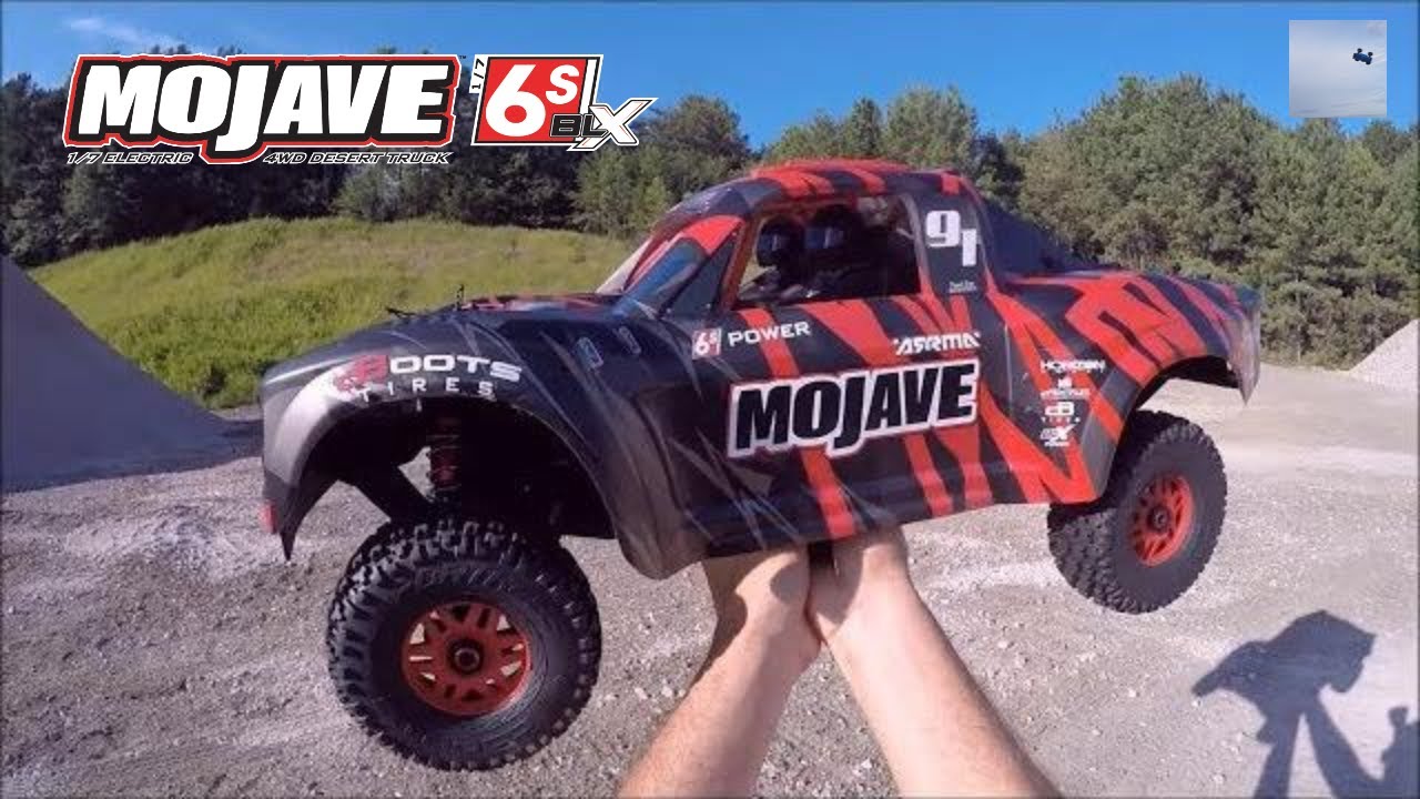 NEW! Arrma Mojave 6s 1/7 scale  -FIRST BIG BEAT DOWN! 