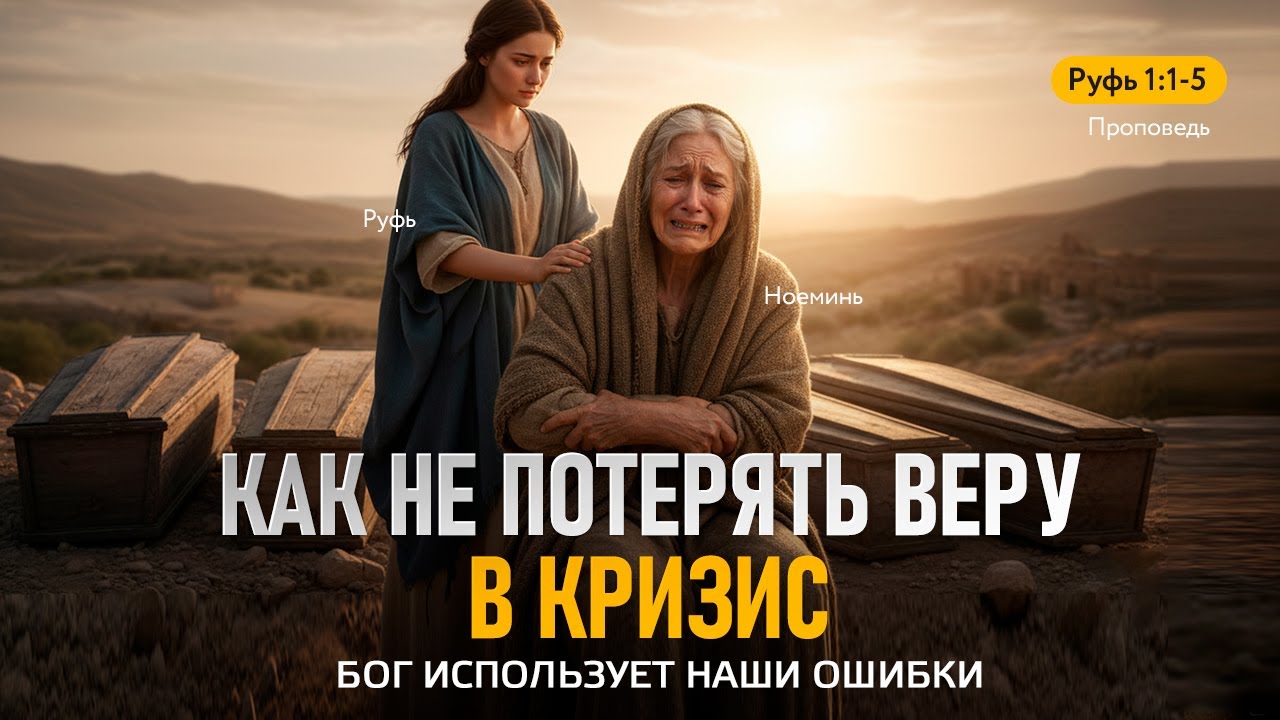 Бог Который Использует наши ошибки | Руфь 1:1-5 | Христианская проповедь | Тимиргалиев Артур
