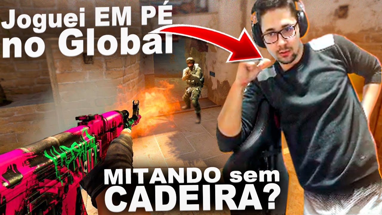 Um GLOBAL jogando sem CADEIRA contra SUPREMO, o pior desafio que J&Aacute; FIZ?