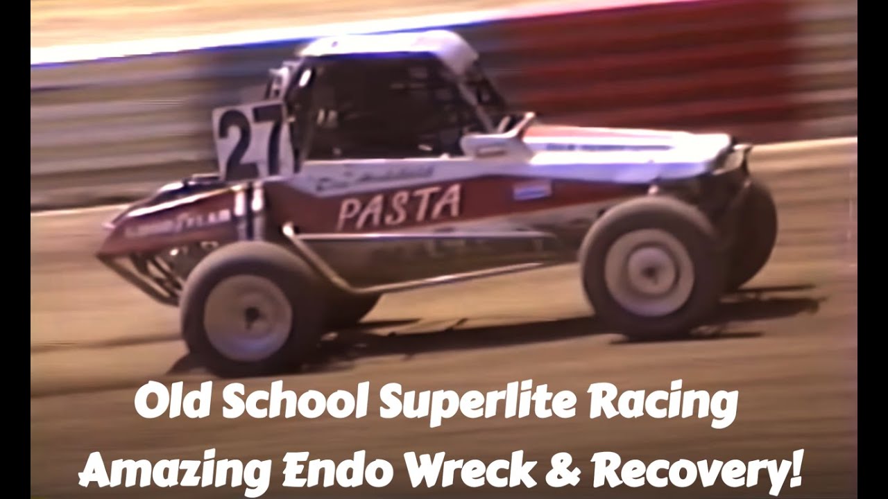 Vintage Odyssey Racing - Superlite Endos and Keeps Going at Glen Helen Track!