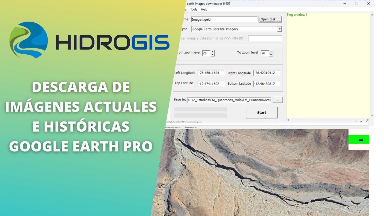 Descarga de Imágenes históricas Google Earth