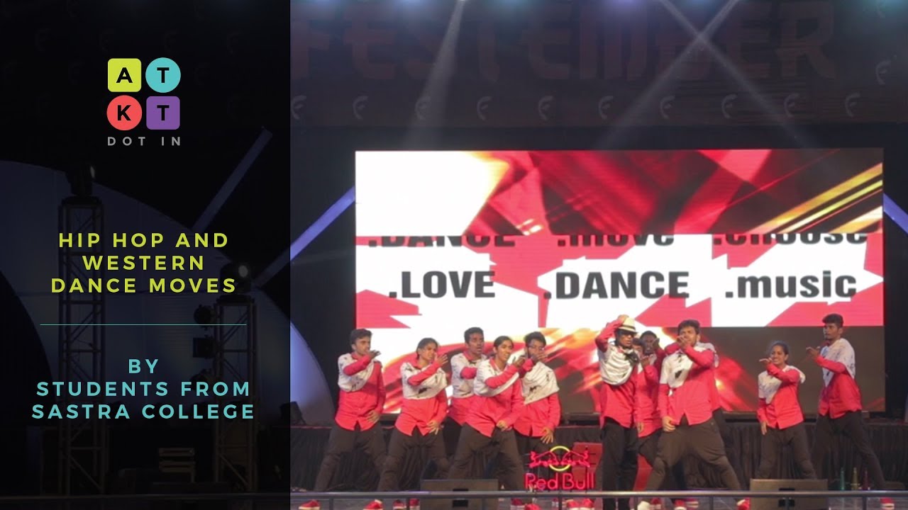 Hip Hop and Western Dance Moves by Students from Sastra College | Festember 2017