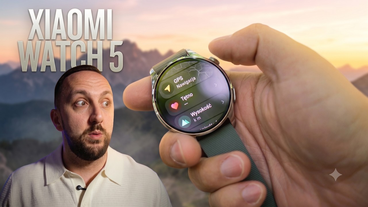 Recenzja Xiaomi Watch 5 - świetny zegarek z WearOS, gdyby nie GPS
