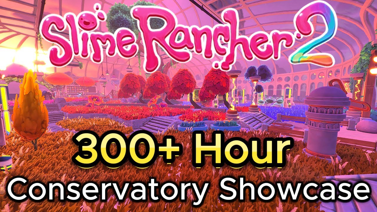 300+ Hour Conservatory Showcase in Slime Rancher 2 | Ultimate Ranch Tour